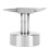Enclume à double corne avec base large 950 g argent 10