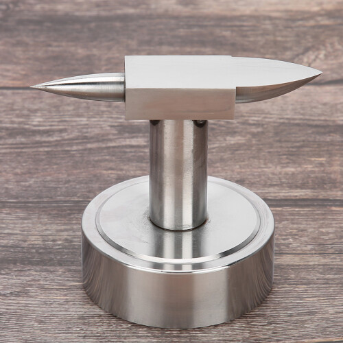 Enclume à double corne avec base large 950 g argent 2