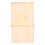 Armadio in scala 1:12, colore legno, 15,5  9  3,4 cm 4