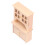 Armadio in scala 1:12, colore legno, 15,5  9  3,4 cm 16
