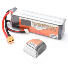 4S 60C LiPo 14.8V 4000mAh 135x42x33mm Colore: Come mostrato