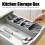 Scatola organizer per cassetto posate in ABS 4