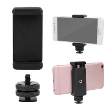 Clip téléphonique pour sabot chaud 1/4-20, noir, 7,3  3,6  2,5 cm