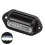 Luce targa 12V 6LED 6000K ABS nera 15