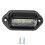 Luce targa 12V 6LED 6000K ABS nera 2