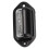 Luce targa 12V 6LED 6000K ABS nera 1