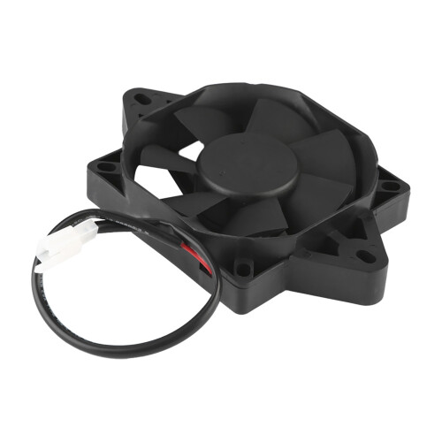 12V 15W ABS Nero 165mm Ventola GoKart per 150-250cc