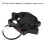 12V 15W ABS Nero 165mm Ventola GoKart per 150-250cc 10