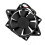 12V 15W ABS Nero 165mm Ventola GoKart per 150-250cc 12