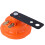 Anneau de klaxon intelligent étanche orange 36V-72V 4