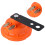Anneau de klaxon intelligent étanche orange 36V-72V 10
