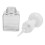 FlowerShaped 250 ml 156,5x66,8 mm trasparente 14