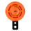 Anneau de klaxon intelligent étanche orange 36V-72V 2