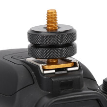 Adaptateur de sabot 1 pièce vis de 1/4 po, métal, couleur Pic
