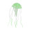 Medusa artificiale piccola 3 cm ventosa da 1,2 pollici 5