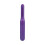 Brosse démêlante électrique 27x6x4 cm violet, 2xAA 8