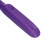 Brosse démêlante électrique 27x6x4 cm violet, 2xAA 6
