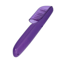 Brosse démêlante électrique 27x6x4 cm violet, 2xAA