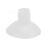 Set di 7 pesci luminosi artificiali blu 7x7.5cm 5