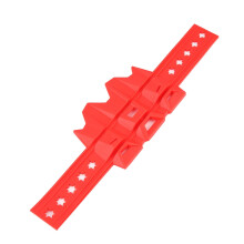 Protège-échappement universel rouge 50 cm, 2 pièces