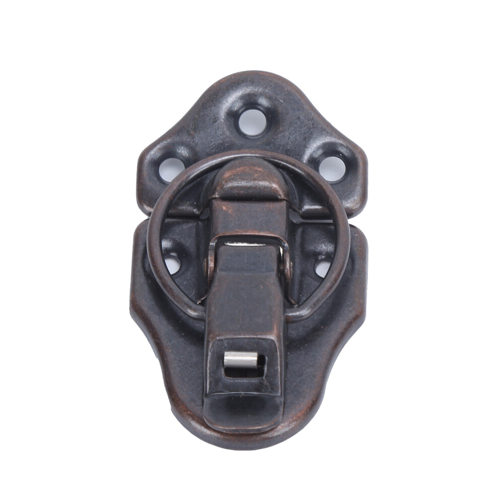 5 Sets Latch Hasp Antique Alloy Toolbox Hardware Lock For Small Object Boxes Dollhouses Toolboxesred Bronze 7681322497742