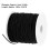Fil élastique noir 1,0 mm x 100 m pour bijoux DIY 4