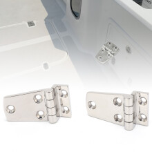 2 pièces charnières de bateau en acier inoxydable 38x66 po anti-rouille