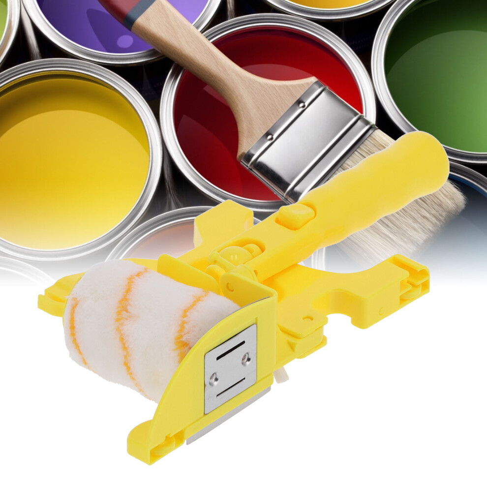 Mutifunctional Edger Roller Handheld Cleancut Paint Edger Roller Wall Ceiling Paint Brush 4931322499325