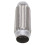 Soufflets d'échappement en acier inoxydable 28,0 pouces, argent 15