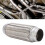 Soufflets d'échappement en acier inoxydable 28,0 pouces, argent 5