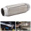Soufflets d'échappement en acier inoxydable 28,0 pouces, argent 3