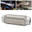Soufflets d'échappement en acier inoxydable 28,0 pouces, argent 12