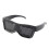 USB aufladbare LED-Brille mit App-Steuerung, Rot, ABS-Material 10