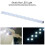 Luce LED USB mini 6400K da 20 cm, bianca, per Studio Box 5