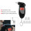 Tester digitale di alcol nel respiro Nero 0,00-0,19% BAC 14