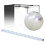 Luce LED USB mini 6400K da 20 cm, bianca, per Studio Box 6