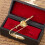 Broche trombone plaqué or 36 g 5,5x1,4x1,4 cm 10