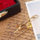 Broche trombone plaqué or 36 g 5,5x1,4x1,4 cm 11