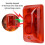 MR-102 12 V strobe d'alarme câblé rouge 120x72x36 mm 8