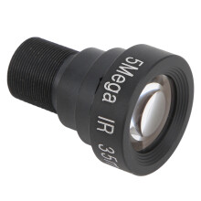 Objectif 5 MP pour carte unique, 35mm, 34.8mm, Noir M12