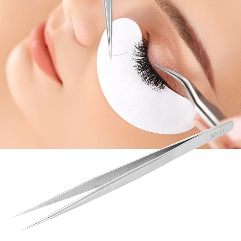 4 Types Grafting False Eyelashes Stainless Steel Tweezers Eye Lashes Extension Kit ST-11