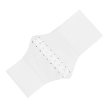 Flexibles Kunstleder-Taillegürtel Korsett für Kleidungsaccessoire AllMatch AU