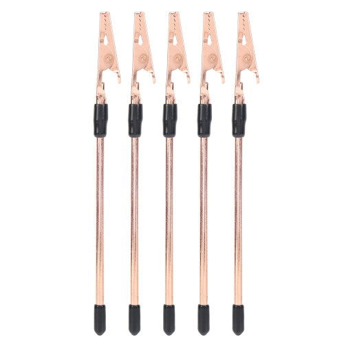 5 pièces Cayman Clamp 15,5 cm Clips en or rose 1