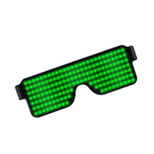 LED Lighted Glasses USB Rechargeable 8 Patterns Luminous Eyeglasses for Daily Decoration Bar Club KTV Party Costumes