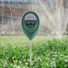 Mètre d'humidité du sol avec sonde, 26,2 cm, acier inoxydable