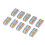 10 pièces orange connecteur à levier 2 entrées 2 sorties 24 A 5