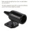 Sifflet répulsif pour animaux 5x3.2x2 cm noir 5