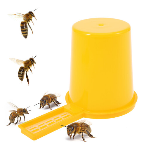 Set di 2 alimentatori per api, altezza 10,3 cm, diametro superiore 9,5 cm, Colore