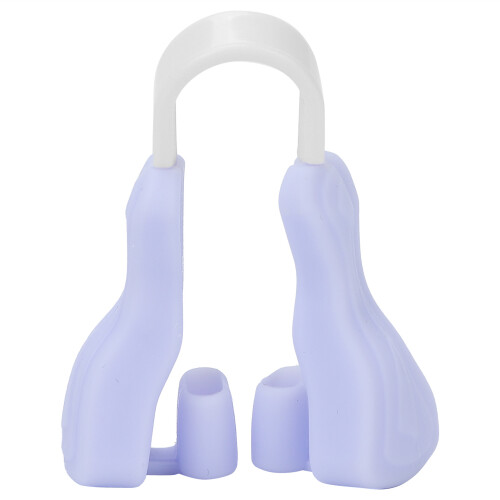 Clip modellante nasale in silicone morbido portatile viola 1