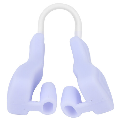 Clip modellante nasale in silicone morbido portatile viola 2